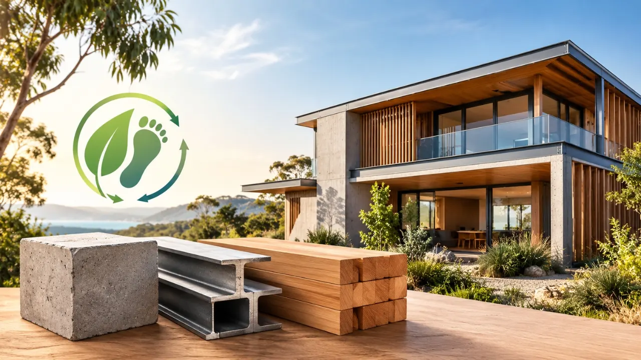 Embodied Carbon in an Australian House