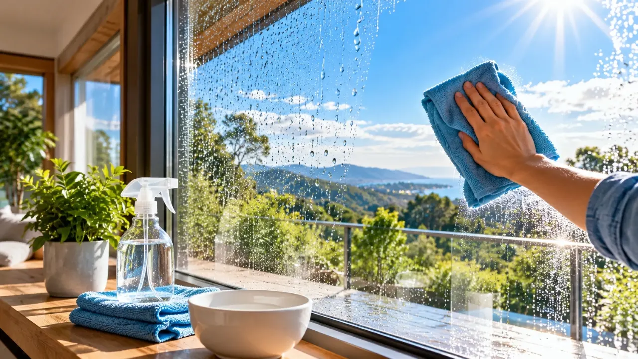 How to Clean Windows After Rain