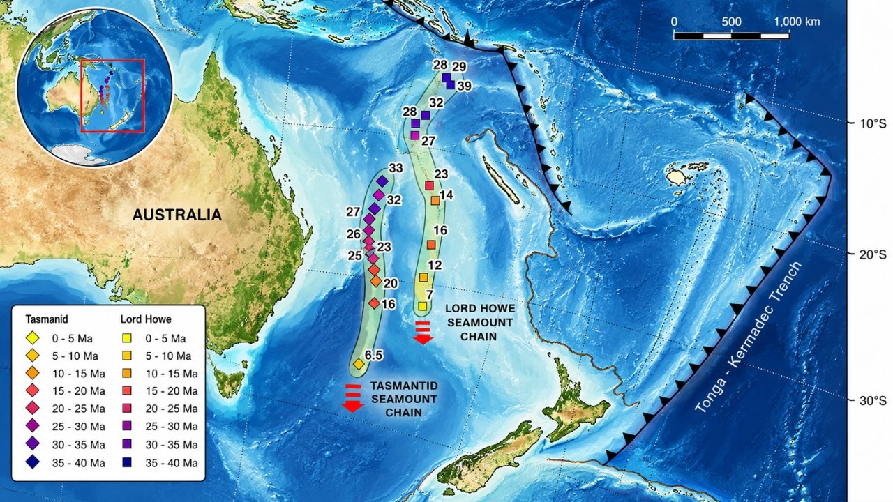Lord Howe Island’s Volcanic Origins