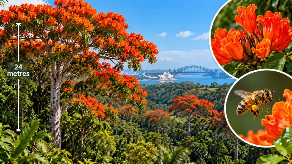 Australia planted African tulip trees