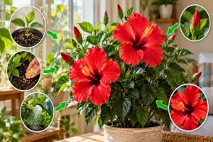 Can a Hibiscus Plant Be Grown Indoors