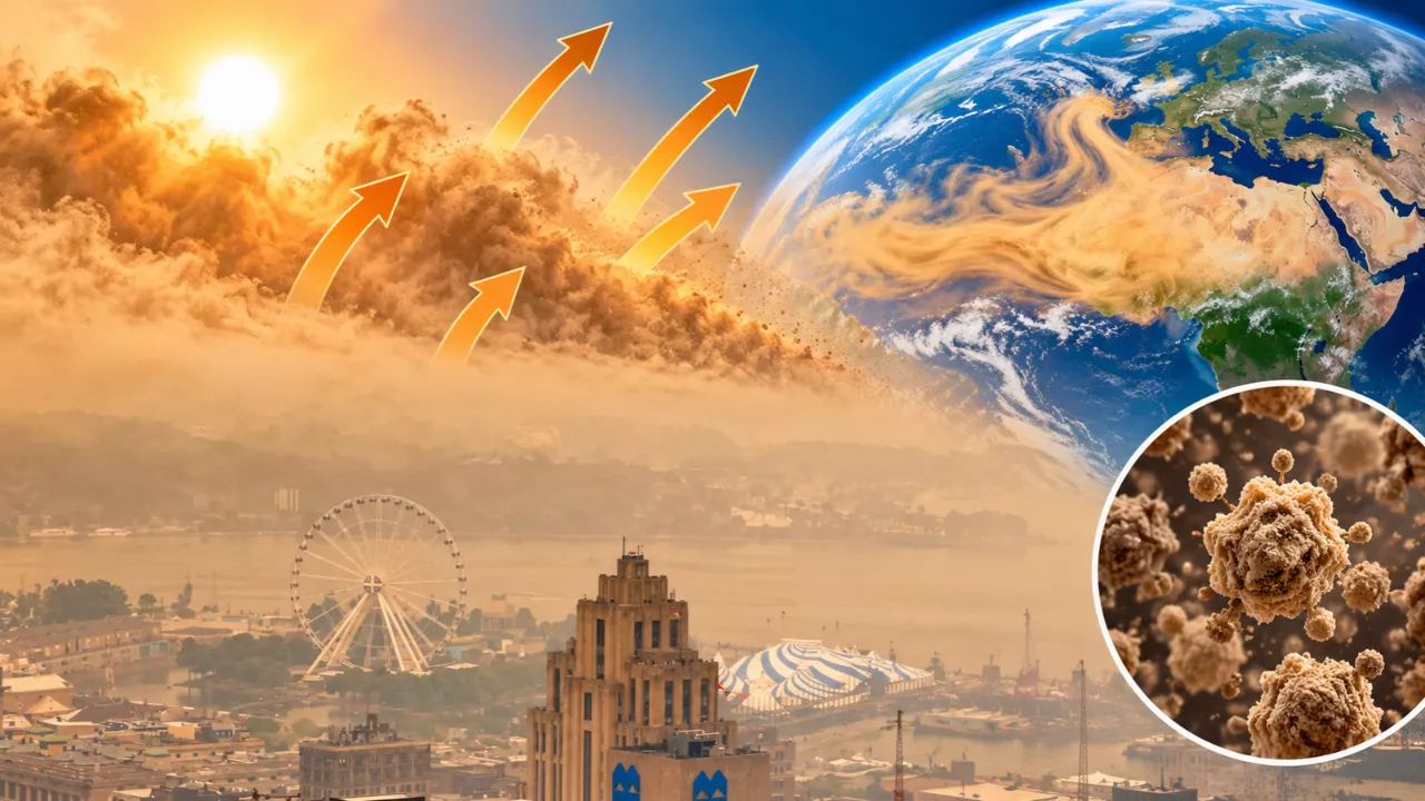How Does Dust in the Air Change the Climate