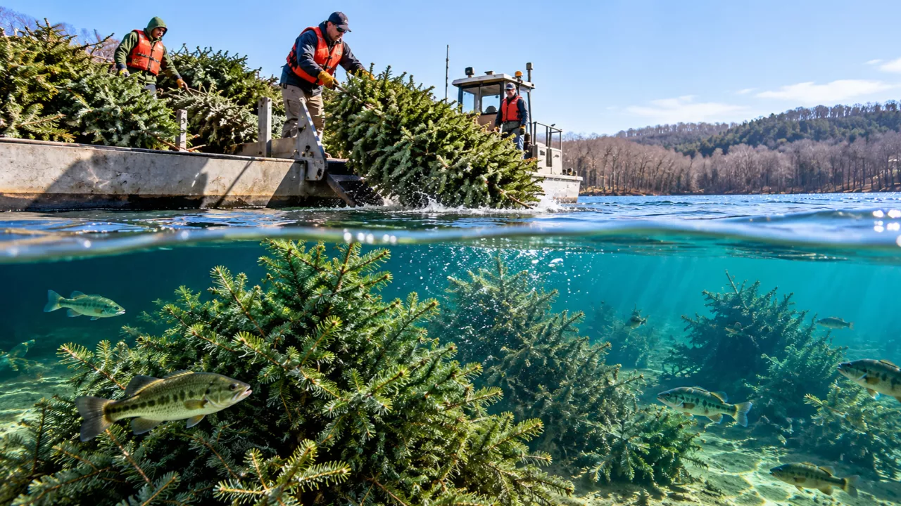 Kentucky Christmas Trees Fish Habitat