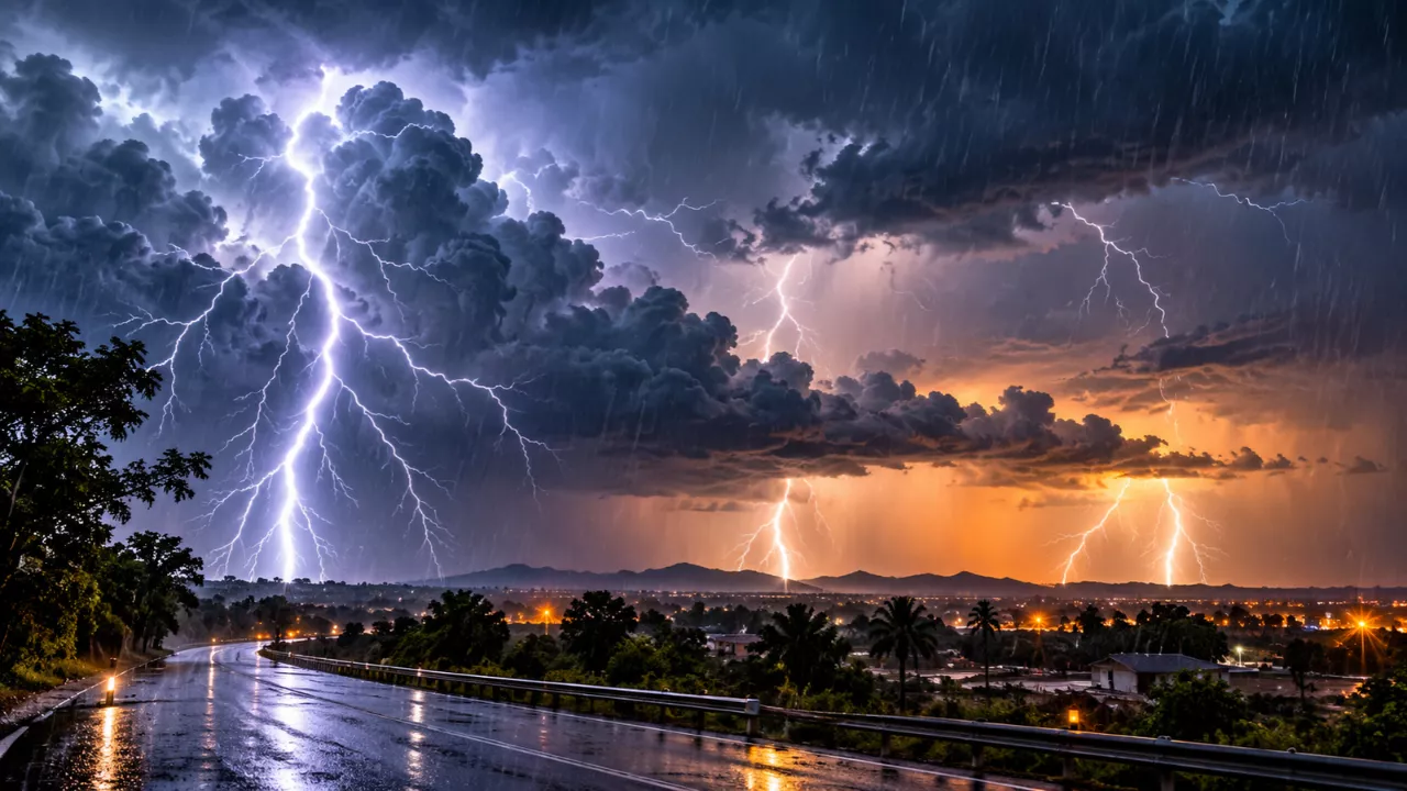 Tuesday Storm Alert in France