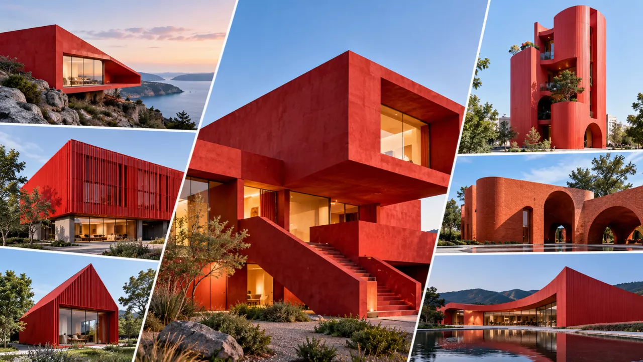 Red Buildings That Prove Bold Colour Makes Great Architecture